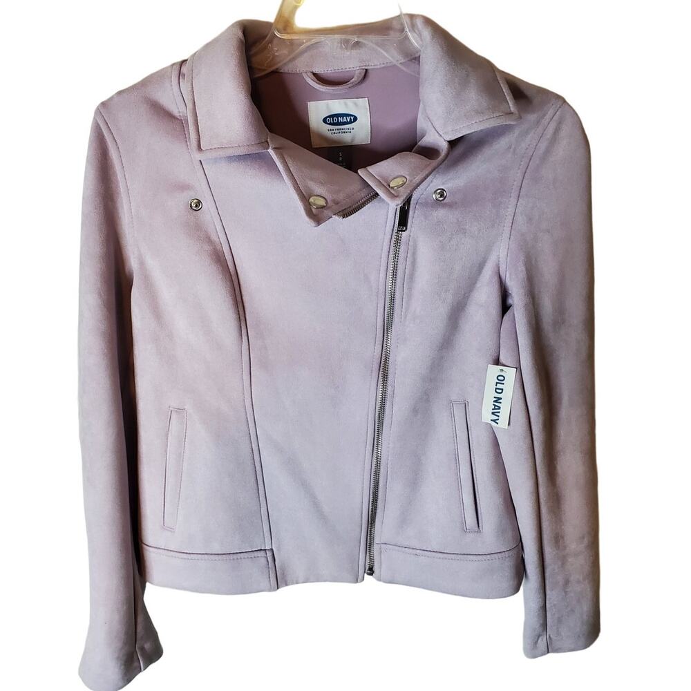 Old Navy Cream Moto Jacket, NWT, Small